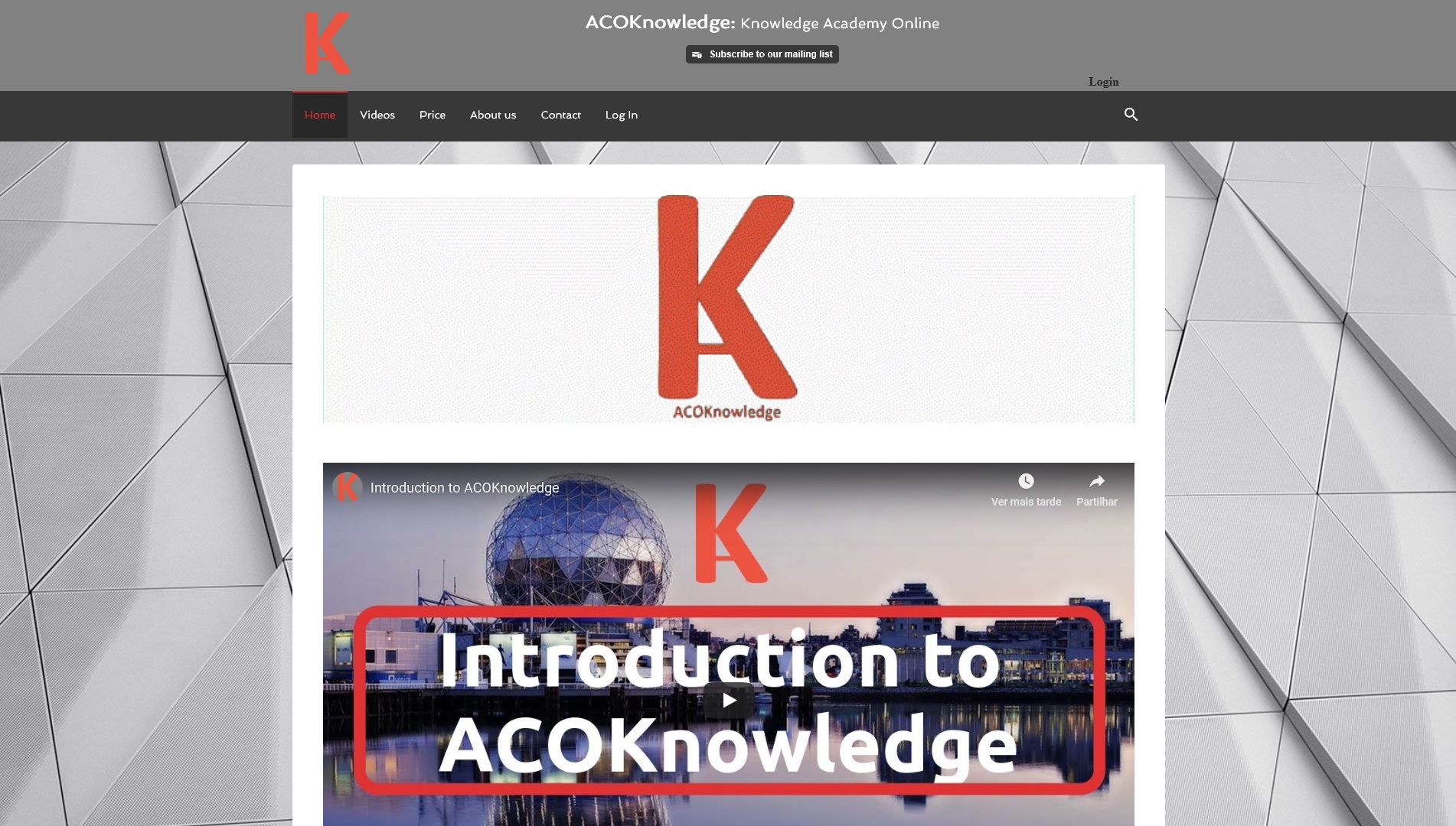 Web Design - ACOKnowledge